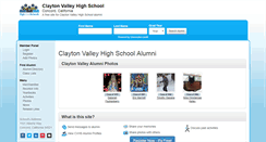 Desktop Screenshot of claytonvalleyhighschool.org